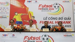 Ca sỹ Hoàng Bách sẽ mang đến nét tươi mới cho giải futsal HDBank Cúp Quốc gia 2025 